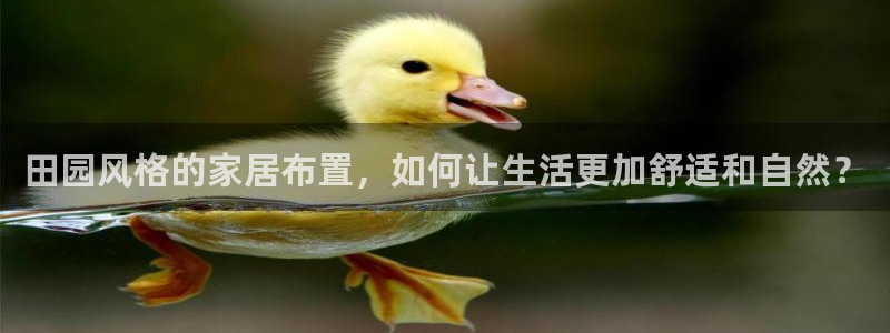 如何注销安信12软件：田园风格的家居布置，如何让生活更加舒适